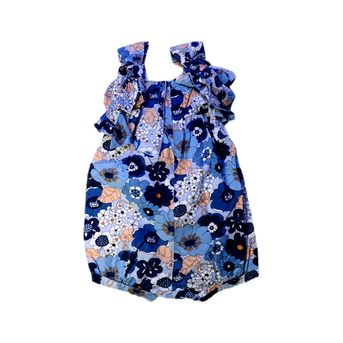 A Multicolour Sleeveless Rompers from Chloe in size 2T for girl. (Back View)