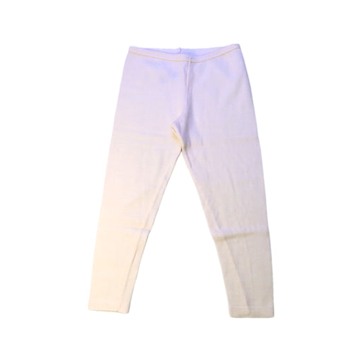 A Beige Leggings from Petit Bateau in size 4T for girl. (Front View)