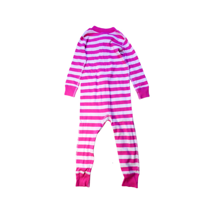 A Pink Onesies from Hanna Andersson in size 3T for girl. (Back View)