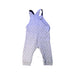 A Grey Long Overalls from Petit Bateau in size 12-18M for neutral. (Back View)