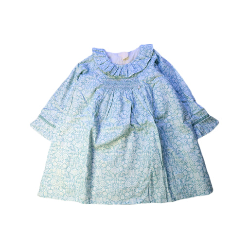 A Blue Long Sleeve Dresses from Tartine et Chocolat in size 4T for girl. (Front View)