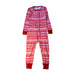 A Red Onesies from Crewcuts in size 3T for boy. (Front View)