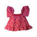 A Red Sleeveless Tops from Sergent Major in size 4T for girl. (Front View)