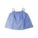 A Blue Sleeveless Tops from Ralph Lauren in size 12-18M for girl. (Back View)