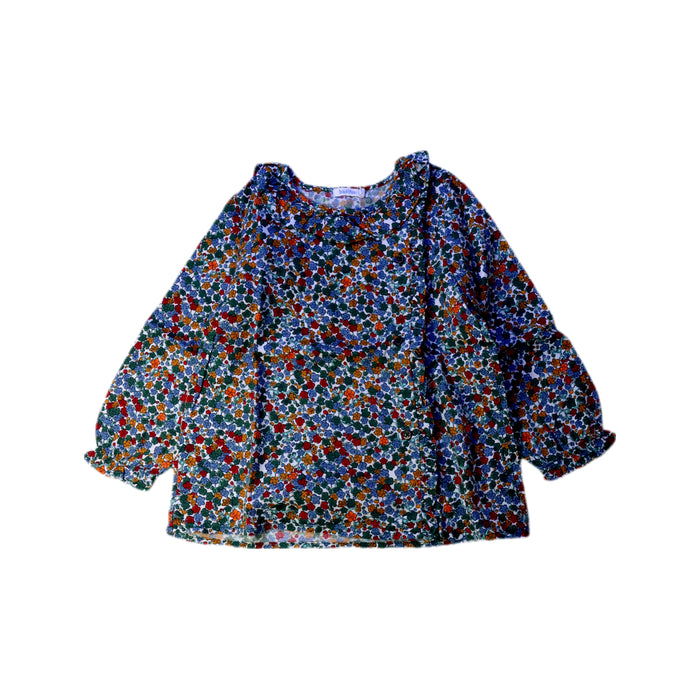 A Multicolour Long Sleeve Tops from Bout'Chou in size 3T for girl. (Front View)