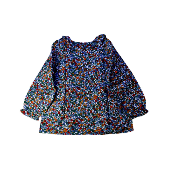 A Multicolour Long Sleeve Tops from Bout'Chou in size 3T for girl. (Back View)