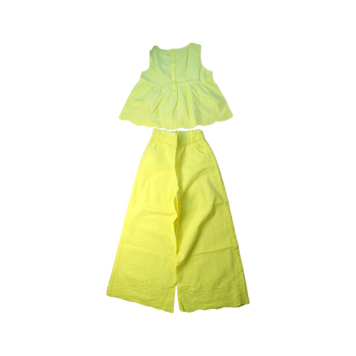 A Green Pants Sets from DPAM in size 8Y for girl. (Back View)