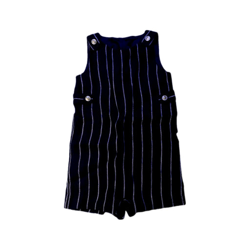 A Navy Overall Shorts from Ralph Lauren in size 3T for girl. (Front View)
