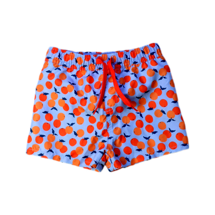 A Blue Swim Shorts from Bout'Chou in size 12-18M for boy. (Front View)