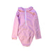 A Pink Swimsuits from Monoprix in size 4T for girl. (Back View)