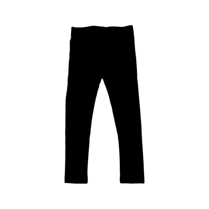 A Black Leggings from Seed in size 3T for girl. (Front View)