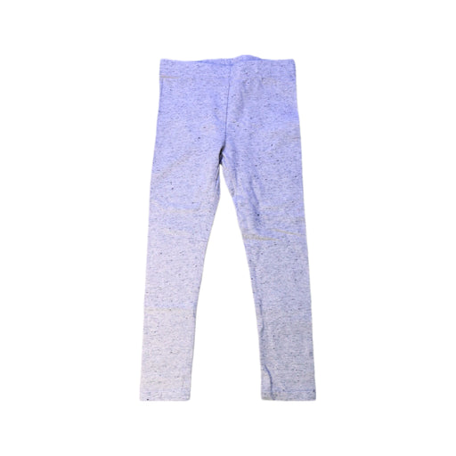 A Grey Leggings from Seed in size 3T for girl. (Front View)