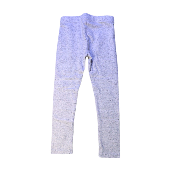 A Grey Leggings from Seed in size 3T for girl. (Back View)