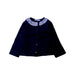 A Navy Cardigans from Cyrillus in size 3T for girl. (Front View)