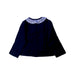 A Navy Cardigans from Cyrillus in size 3T for girl. (Back View)