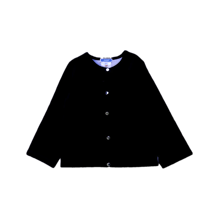 A Black Cardigans from Jacadi in size 3T for girl. (Front View)