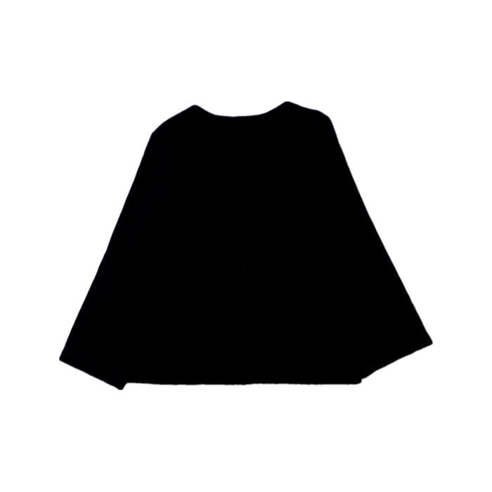A Black Cardigans from Jacadi in size 3T for girl. (Back View)