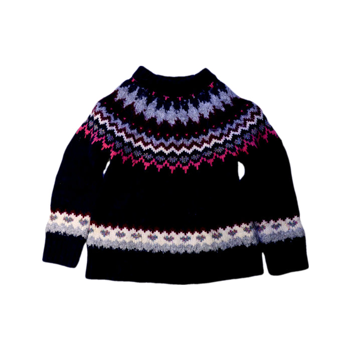 A Black Knit Sweaters from Crewcuts in size 3T for girl. (Front View)