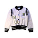 A White Buttoned Sweatshirts from Jacadi in size 6T for girl. (Front View)