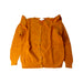 A Orange Cardigans from Seed in size 2T for girl. (Front View)