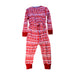 A Red Onesies from Crewcuts in size 2T for neutral. (Back View)