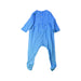 A Blue Onesies from Petit Bateau in size 3-6M for neutral. (Back View)