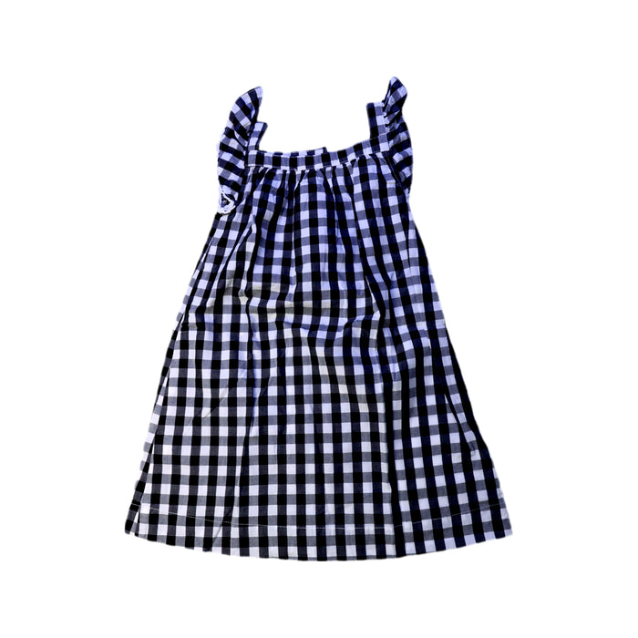 A Black Sleeveless Dresses from Excuse My French in size 2T for girl. (Back View)