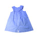 A Blue Sleeveless Dresses from Jacadi in size 3T for girl. (Back View)