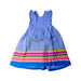 A Blue Sleeveless Dresses from Boden in size 2T for girl. (Front View)