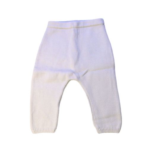 A Ivory Casual Pants from Petit Bateau in size 3-6M for boy. (Front View)