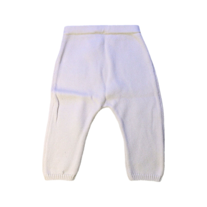 A Ivory Casual Pants from Petit Bateau in size 3-6M for boy. (Back View)