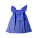 A Blue Sleeveless Dresses from Crewcuts in size 3T for girl. (Back View)