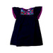 A Navy Short Sleeve Dresses from Crewcuts in size 3T for girl. (Front View)