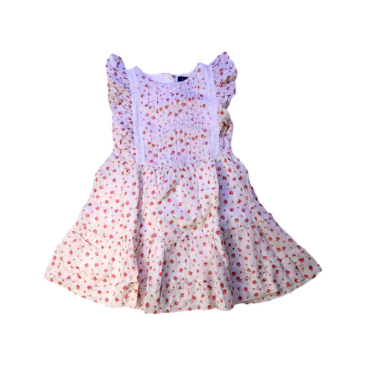 A White Sleeveless Dresses from Polo Ralph Lauren in size 3T for girl. (Front View)
