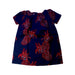 A Navy Short Sleeve Dresses from La Petite Caravane in size 2T for girl. (Front View)
