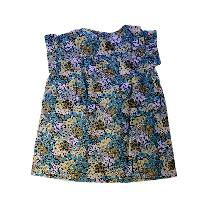 A Multicolour Short Sleeve Dresses from Bonpoint in size 3T for girl. (Back View)