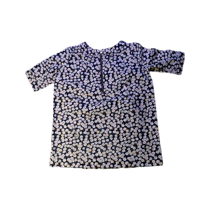 A Black Long Sleeve Dresses from Bonpoint in size 3T for girl. (Back View)
