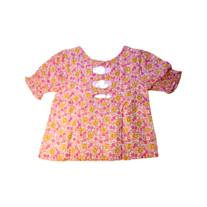 A Pink Short Sleeve Tops from Sergent Major in size 6T for girl. (Back View)