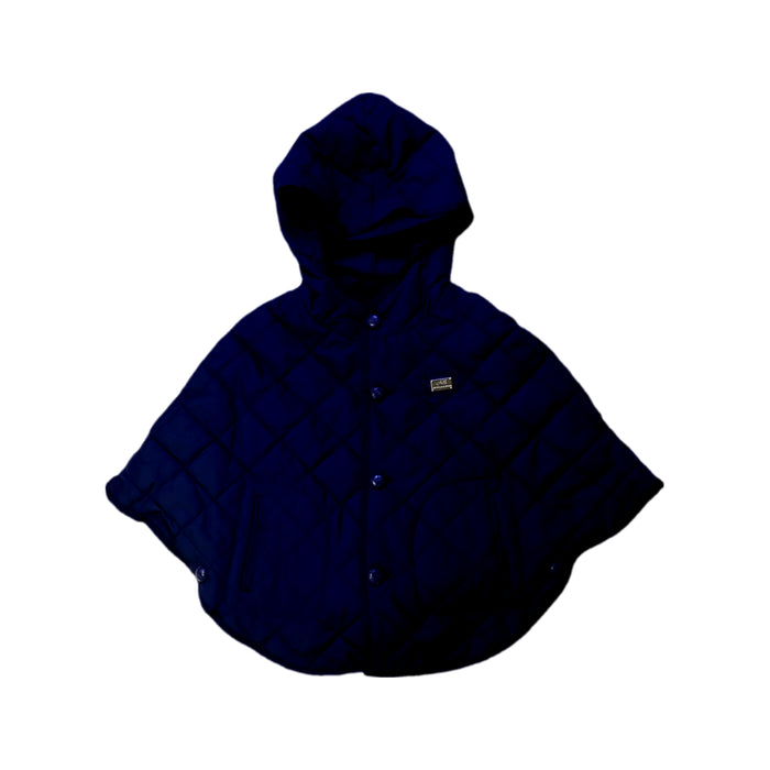 A Navy Capes & Ponchos from Nicholas & Bears in size 3T for neutral. (Front View)