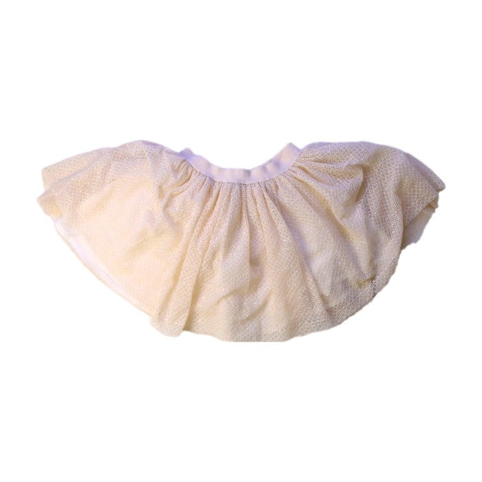 A Ivory Tulle Skirts from Mayoral in size 4T for girl. (Back View)