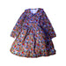 A Multicolour Long Sleeve Dresses from Jacadi in size 5T for girl. (Front View)