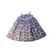 A Purple Sleeveless Dresses from Bout'Chou in size 3T for girl. (Back View)