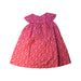 A Red Short Sleeve Dresses from La Petite Caravane in size 3T for girl. (Back View)
