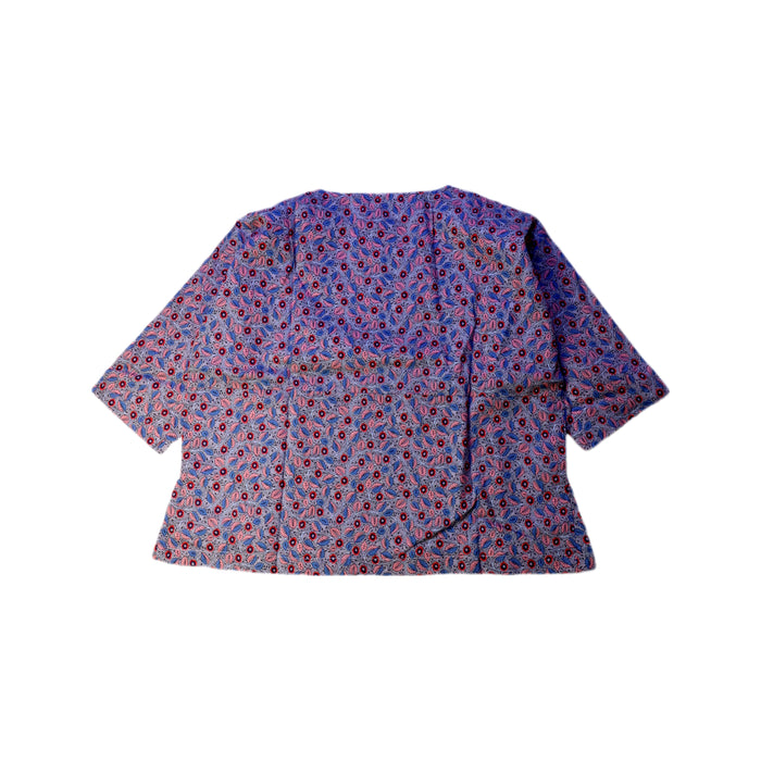 A Blue Short Sleeve Tops from Caramel in size 4T for girl. (Back View)
