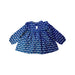 A Blue Long Sleeve Tops from Monoprix in size 3T for girl. (Back View)