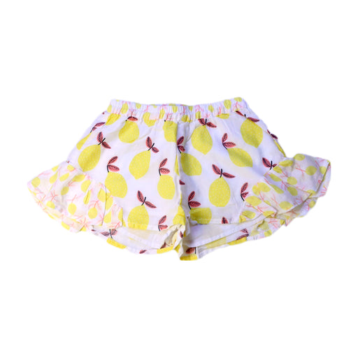 A White Shorts from Seed in size 4T for girl. (Front View)