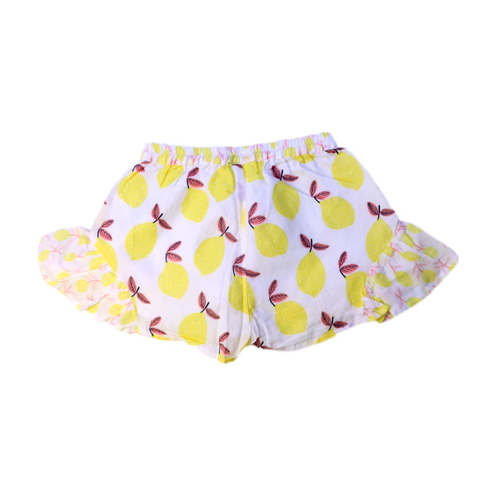 A White Shorts from Seed in size 4T for girl. (Back View)
