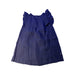 A Navy Short Sleeve Dresses from Bonpoint in size 4T for girl. (Back View)