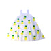 A White Sleeveless Dresses from Stella McCartney in size 4T for girl. (Back View)