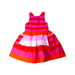 A Multicolour Sleeveless Dresses from Jacadi in size 6T for girl. (Front View)